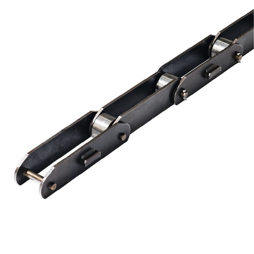 Chaîne de convoyage à plaques déportées - HRD series - ZEXUS CHAIN Co., Ltd. - en acier / pour l'industrie sidérurgique / résistante aux chocs