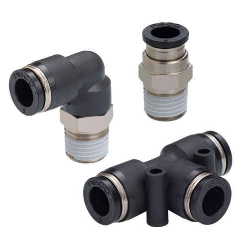 Raccord standard - P Series - NIHON PISCO CO., Ltd. - pneumatique / push-in / type T