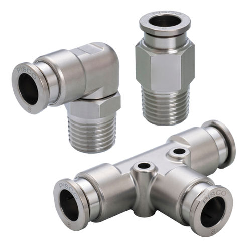 Raccord push-in - SSP series - NIHON PISCO CO., Ltd. - pour produits chimiques / pour liquide de refroidissement / pneumatique