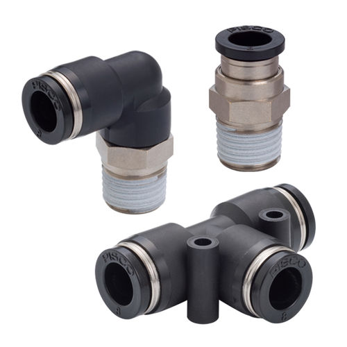 Raccord antistatique - EG series - NIHON PISCO CO., Ltd. - pneumatique / push-in / en T