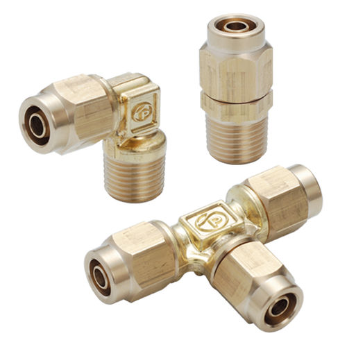 Raccord en laiton - NK series - NIHON PISCO CO., Ltd. - hydraulique / pneumatique / à visser
