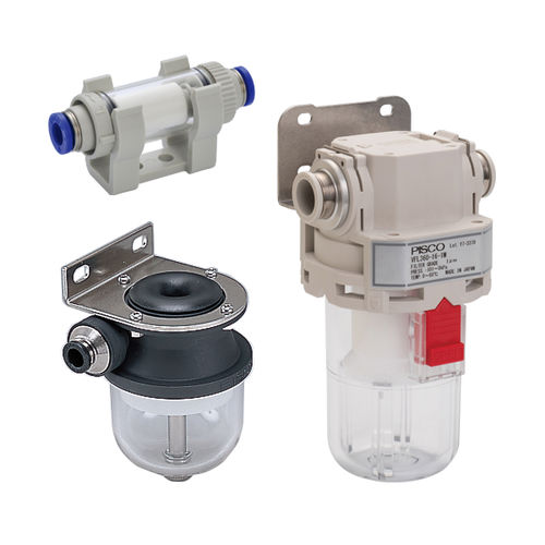 Filtre sous vide - VFU series - NIHON PISCO CO., Ltd. - pour air / d'aspiration / en acier inoxydable