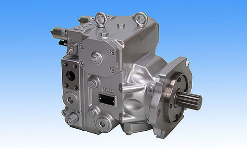 Pompe hydraulique à pistons axiaux - K8V series - Kawasaki Industrial Equipment - à commande hydraulique / à commande manuelle / à actionneur électrique