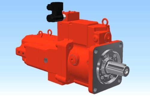 Pompe hydraulique à pistons axiaux - K3VR series - Kawasaki Industrial Equipment - pour circuit fermé / à deux vitesses / à aspiration