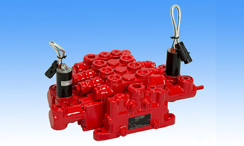 Distributeur hydraulique actionné par solénoïde - KMC10(L) - Kawasaki Industrial Equipment - pilote / proportionnel