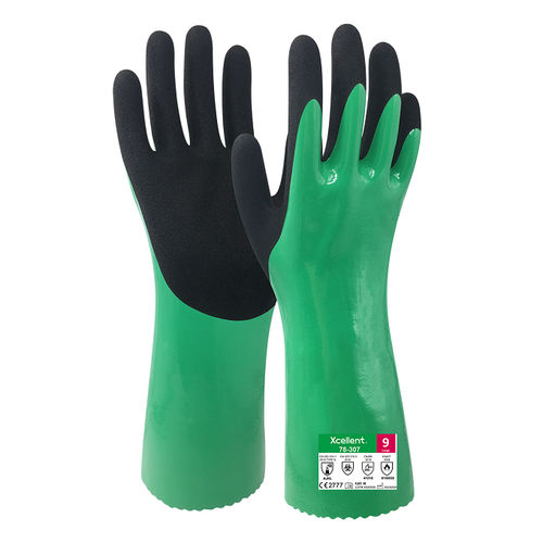 Gant de protection de travail - 78-307 - Xcellent Safety GmbH - industriel / pour l'industrie chimique / résistant à l'huile