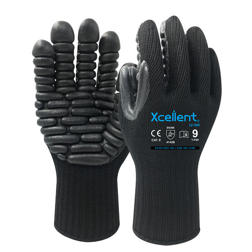 Gant de protection antivibration - 12-500 - Xcellent Safety GmbH - de travail / pour l'industrie automobile / industriel
