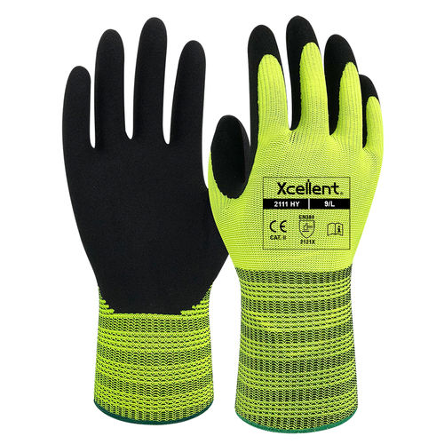 Gant de protection antidérapant - 2111 - Xcellent Safety GmbH - de travail / pour l'industrie automobile / industriel