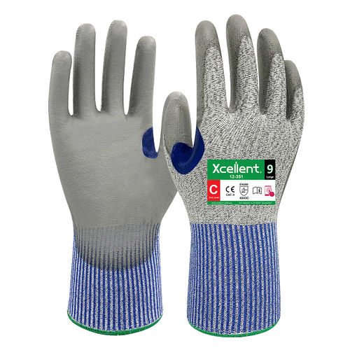 Gant de protection anticoupure - 12-351 - Xcellent Safety GmbH - de travail / de manutention / pour l'industrie automobile