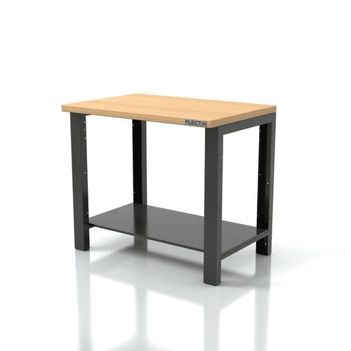 Établi en bois - AR-FL040 - FLECTA - à étagères / robuste