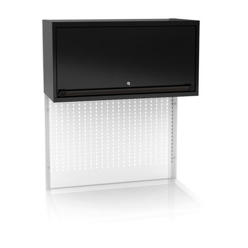 Armoire d'atelier - WB-H9.1 - FLECTA - pour fixation sur parois / à portes battantes / en tôle d'acier