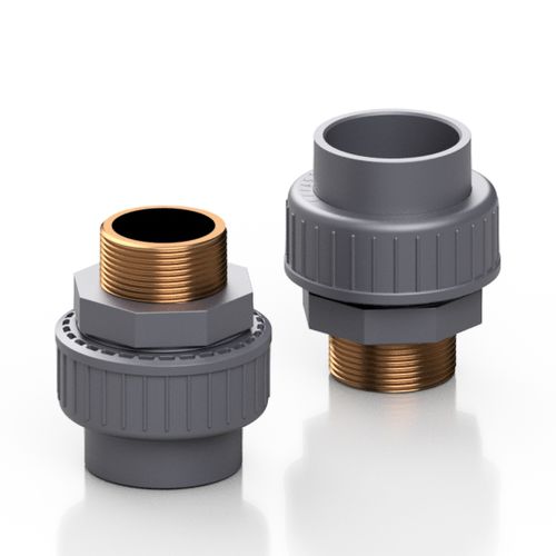 Adaptateur hydraulique de réduction - RCRBND series - Effast - femelle / mâle-cannelé / en laiton