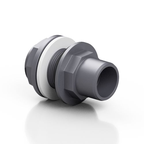 Adaptateur hydraulique industriel - RERAKE series - Effast - pour réservoir / fileté / en PVC