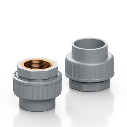 Adaptateur hydraulique pour tuyaux - RCABBD series - Effast - femelle / femelle-cannelé / en laiton