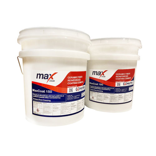 Revêtement de protection - MAXCOAT 150 & 180 - NUTEC FIBRATEC - d'isolation / en ciment / en enduit
