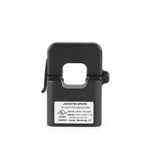 Capteur de courant à transformateur - XH-SCT-T20 - Jiangyin Spark Electronic Technology Co.,LTD - à pince / monophasé / AC