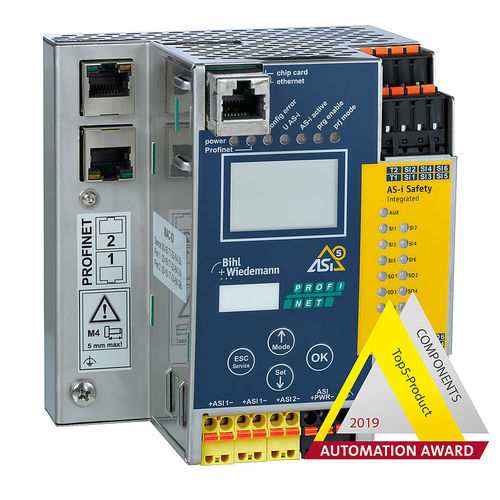 Passerelle de communication - BWU3674 - Bihl+Wiedemann GmbH - Ethernet / AS-i / ProfiNet
