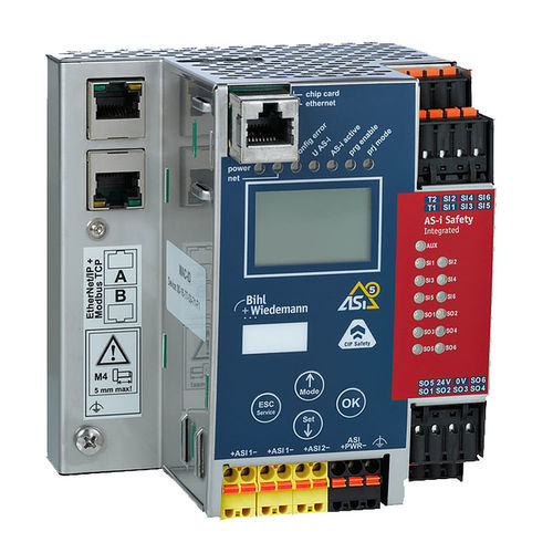 Passerelle de communication - BWU3857 - Bihl+Wiedemann GmbH - TCP / Ethernet / EtherNet/IP