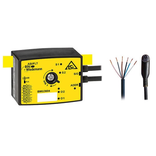 Répartiteur de signaux - BWU3604 - Bihl+Wiedemann GmbH - IP54 / SIL 3 / sur rail DIN