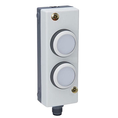 Boîte à boutons à 2 boutons - BW3159 - Bihl+Wiedemann GmbH - IP54