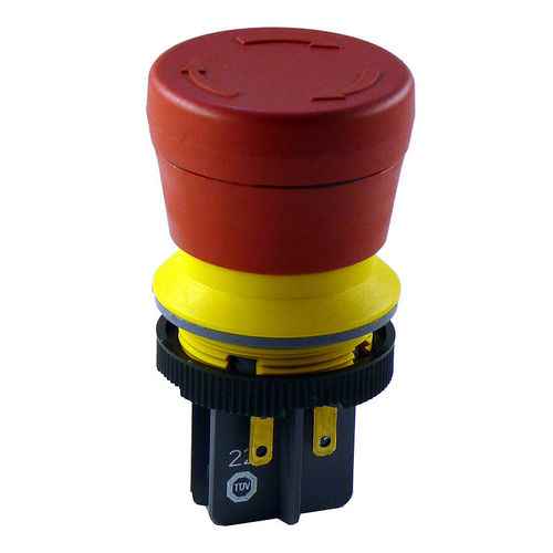 Boîte à boutons à 1 bouton - BW2527 - Bihl+Wiedemann GmbH - IP20 / d'arrêt d'urgence
