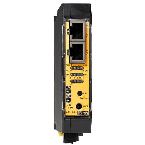 Module E/S numérique - BWU2849 - Bihl+Wiedemann GmbH - RJ45 / AS-i / TTL