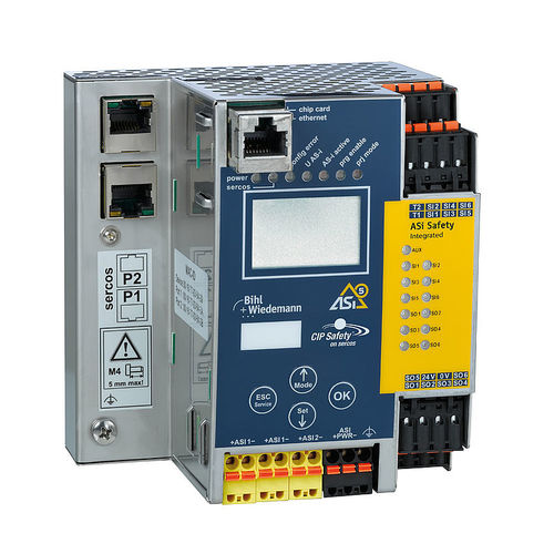 Passerelle de communication - BWU3860 - Bihl+Wiedemann GmbH - Ethernet / AS-i / IP20