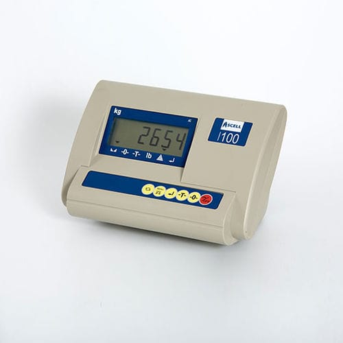 Indicateur de pesage affichage LCD - I100 - Ascell Sensor,S.L. - encastrable / IP54 / multifonction