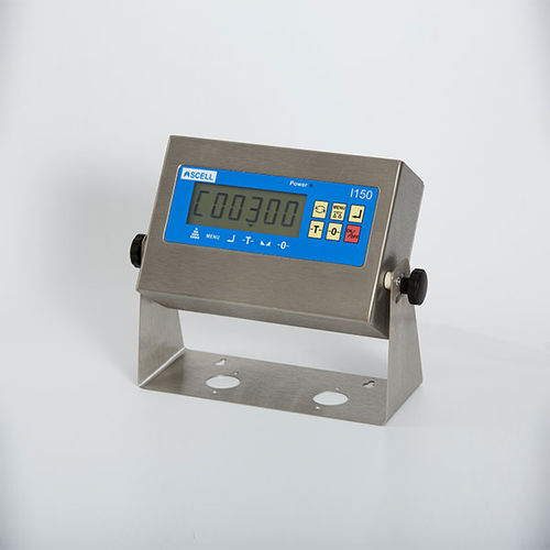 Indicateur de pesage numérique - I150 - Ascell Sensor,S.L. - benchtop / résistant aux vibrations / en acier inoxydable