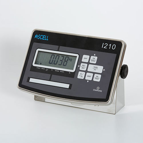 Indicateur de pesage affichage LCD - I210 - Ascell Sensor,S.L. - benchtop / étanche / IP68