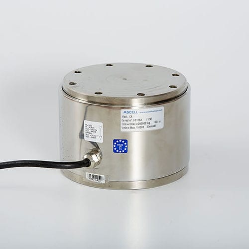 Capteur de force en compression - CA - Ascell Sensor,S.L. - type bouton / pour silo / OIML