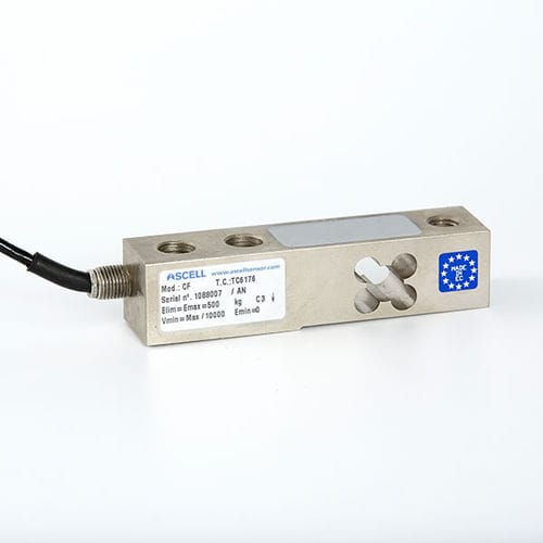 Capteur de force en cisaillement - CF  - Ascell Sensor,S.L. - à appui central / pour silo / pour pont-bascule