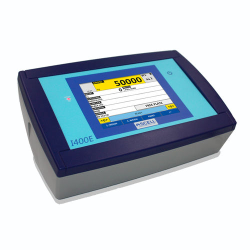 Indicateur de pesage numérique - I400E T - Ascell Sensor,S.L. - benchtop