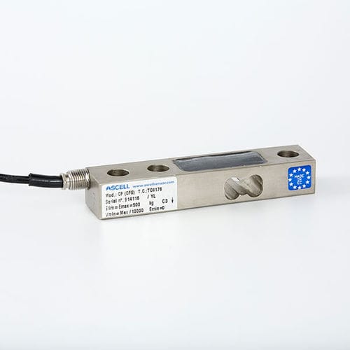 Capteur de force en flexion - CFS - Ascell Sensor,S.L. - type poutre / en acier / OIML