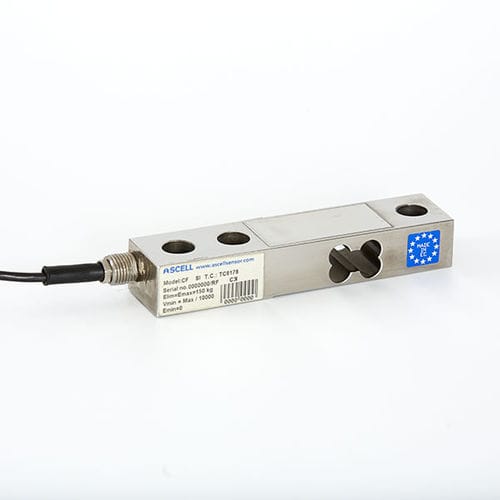 Capteur de force en cisaillement - CFSI - Ascell Sensor,S.L. - à appui central / en acier inoxydable / OIML