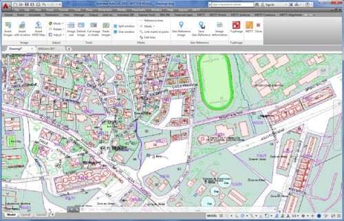 Logiciel de gestion d'images - TcpMDT Image - Aplitop - de CAO / de commande / de création cartographique