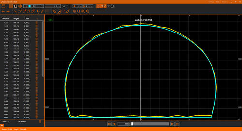Logiciel de CAO - TcpTUNNEL CAD - Aplitop - de topographie / d'alignement / 3D