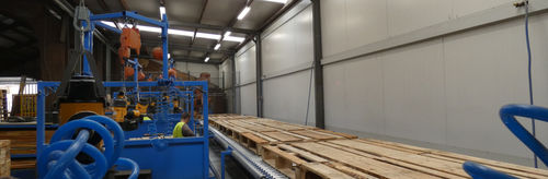 Unité de recyclage pour palettes - CekamonSaws - de bois