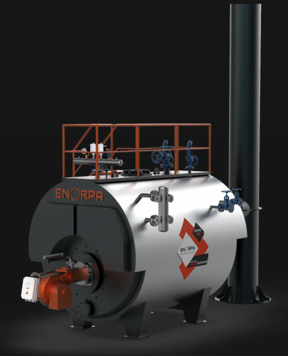 Chaudière à vapeur - QUARTZ - Enorpa - à gaz / à tubes de fumée / 3 passes