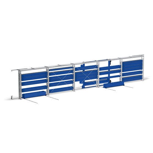 Rayonnage pour entrepôt de stockage - STOPA LG-U - STOPA Anlagenbau GmbH - pour charges longues / à palettes / automatisé