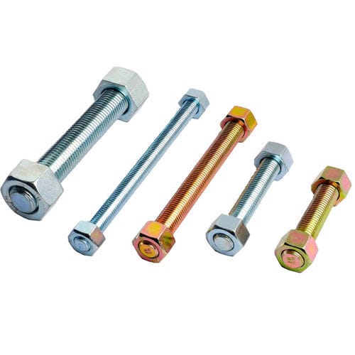 Tige filetée en acier - Pirped International - en inox / en acier zingué / en PTFE
