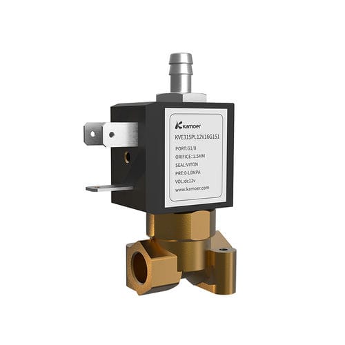 Électrovanne à commande directe - KVEY15 - Kamoer Fluid Tech (Shanghai) Co.,LTD. - 2 voies / pour eau / pour gaz