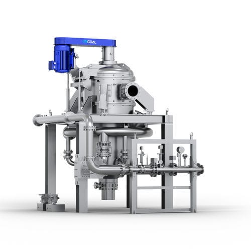 Broyeur pour batterie au lithium - LQM series - ONGOAL TECHNOLOGY CO., LTD. - à jets / vertical / automatique