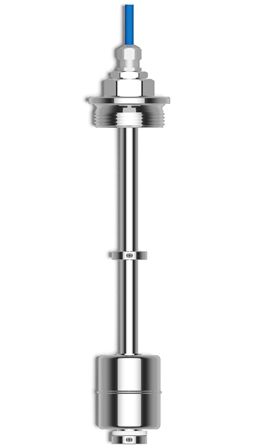 Transmetteur de niveau à flotteur magnétique - Reed Electronics AG - pour solides / pour cuve / en inox