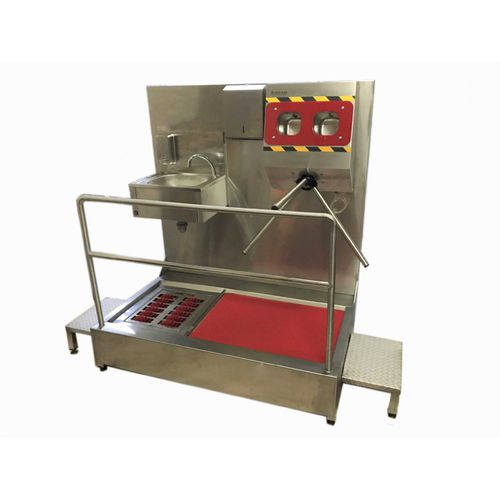 Sas d'hygiène avec désinfection - ART03 - ARITAN ENDÜSTRİYEL HİJYEN EKİPMANLARI SA - avec lave-mains / avec lave-semelles