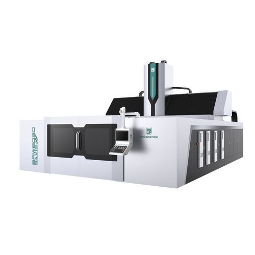 Centre d'usinage CNC 5 axes - BRW6030 - Conprofe - vertical / pour verre / pour aluminium
