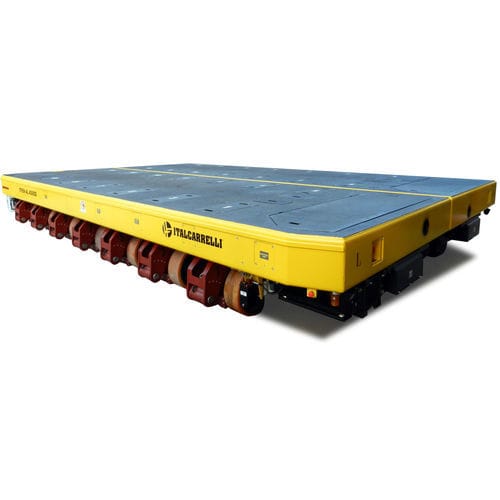 Chariot automoteur sur batterie - MODULAR - Italcarrelli - moteur à gaz / à moteur diesel / plus de 6 essieux
