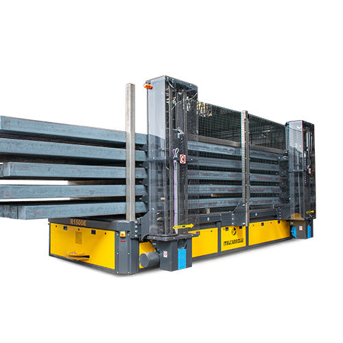 Chariot guidé par rail pour charges lourdes - R1500E - Italcarrelli - alimenté par batterie / radiocommandé / d'extérieur
