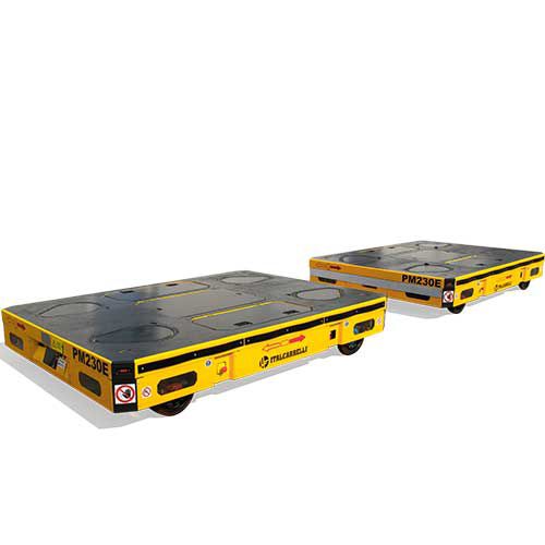Chariot automoteur sur batterie - P230E - Italcarrelli - à 2 essieux / modulaire / bidirectionnel
