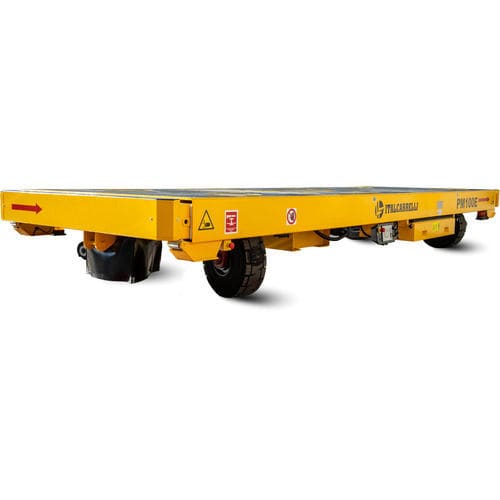 Chariot automoteur sur batterie - PM100E - Italcarrelli - à 2 essieux / bidirectionnel / d'intérieur